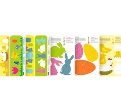 Kinder Familienmomente Papier|Papier-Bastelsets>Prickelvorlagen-Set "Osterfreunde"