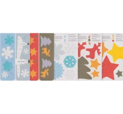 Kinder Familienmomente Papier|Papier-Bastelsets>Prickelvorlagen-Set "Schöne Winterzeit"