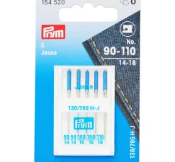 Prym Nadeln|Nähmaschinen Zubehör>Nähmaschinennadeln 130/705 Jeans 90-110