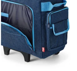Prym Nähkästen|Nähmaschinen>Nähmaschinen-Trolley "Jeans"