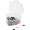 Prym Nieten & Ösen|Taschen-Design>Ösen mit Scheiben Bunt, Ø 8 mm, in Herzbox