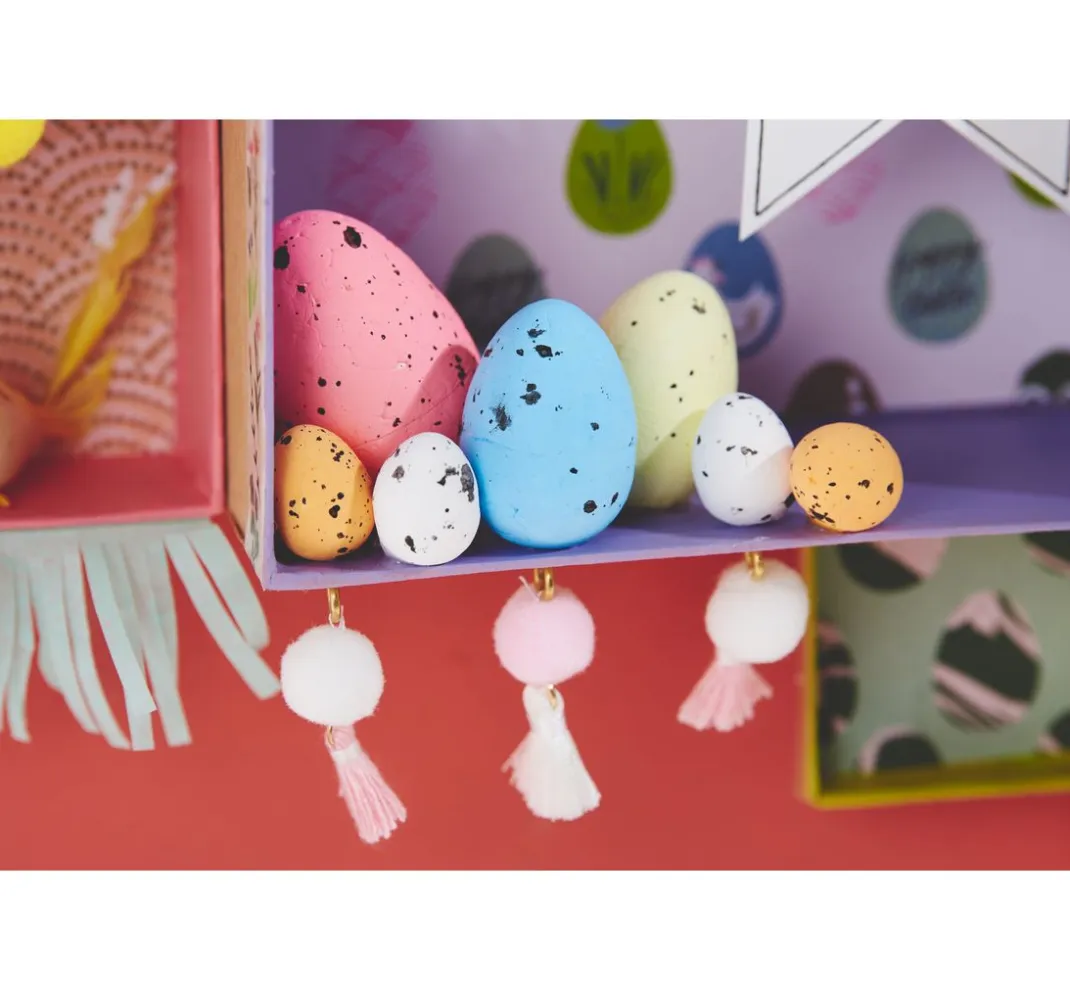 Kinder PRACHT Pompons|Anhänger & Charms>Quaste mit Öse, 8 Stück, 15 mm