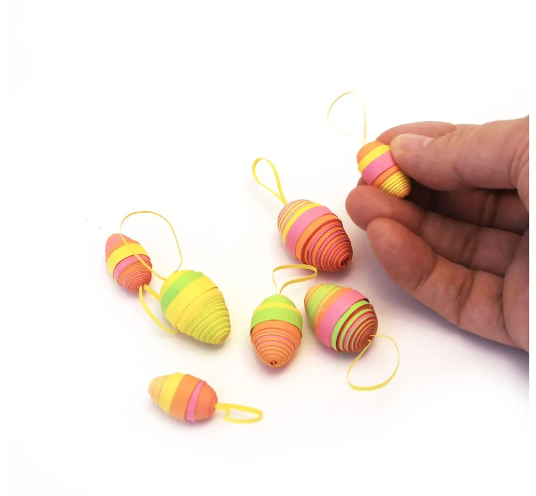 papier+ideen Quilling|Papierstreifen>Quilling-Set "Mini-Eier"
