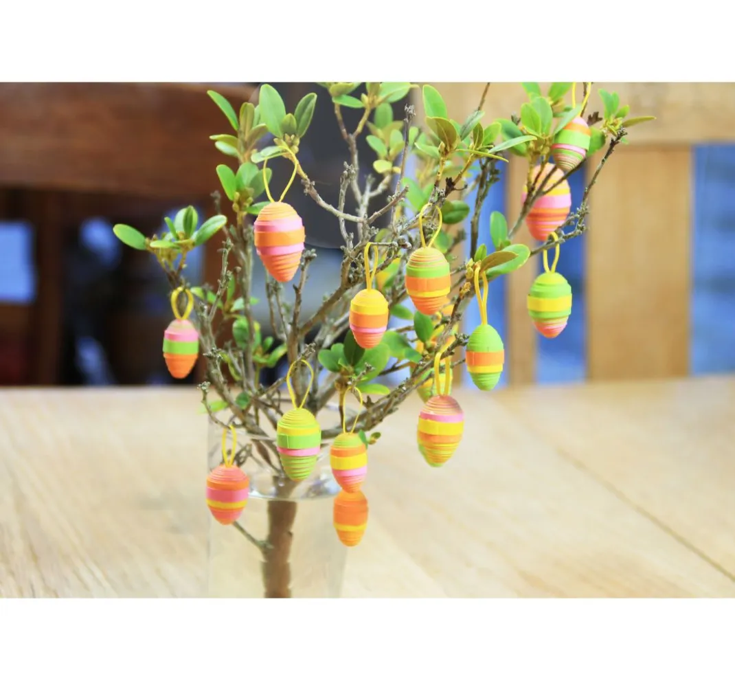 papier+ideen Quilling|Papierstreifen>Quilling-Set "Mini-Eier"