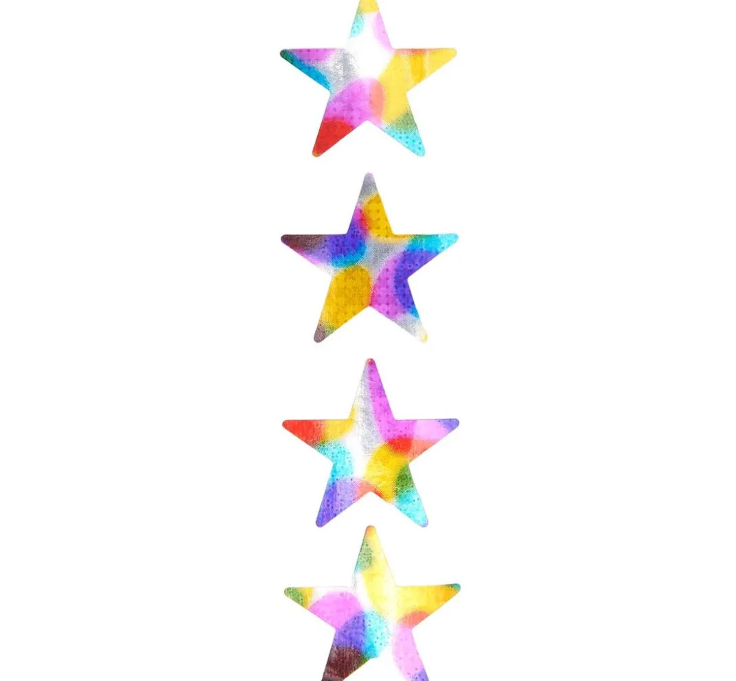 Rico Design Scrapbooking|Kartengestaltung>Rainbow-Sticker "Sterne"