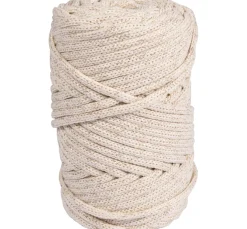 Rayher Häkeln|Häkelgarn>Recycling Garn mit Goldfaden, Ø 4mm