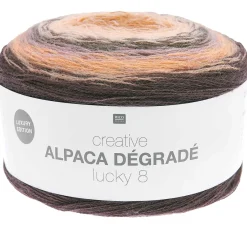 Rico Design Effektwolle|Lace Garn>Rico Creative Alpaca Dégradé Lucky 8
