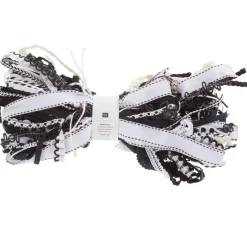 Rico Design Sets|Bänder>Bänder-Set "Lucky dip", Schwarz-Weiß