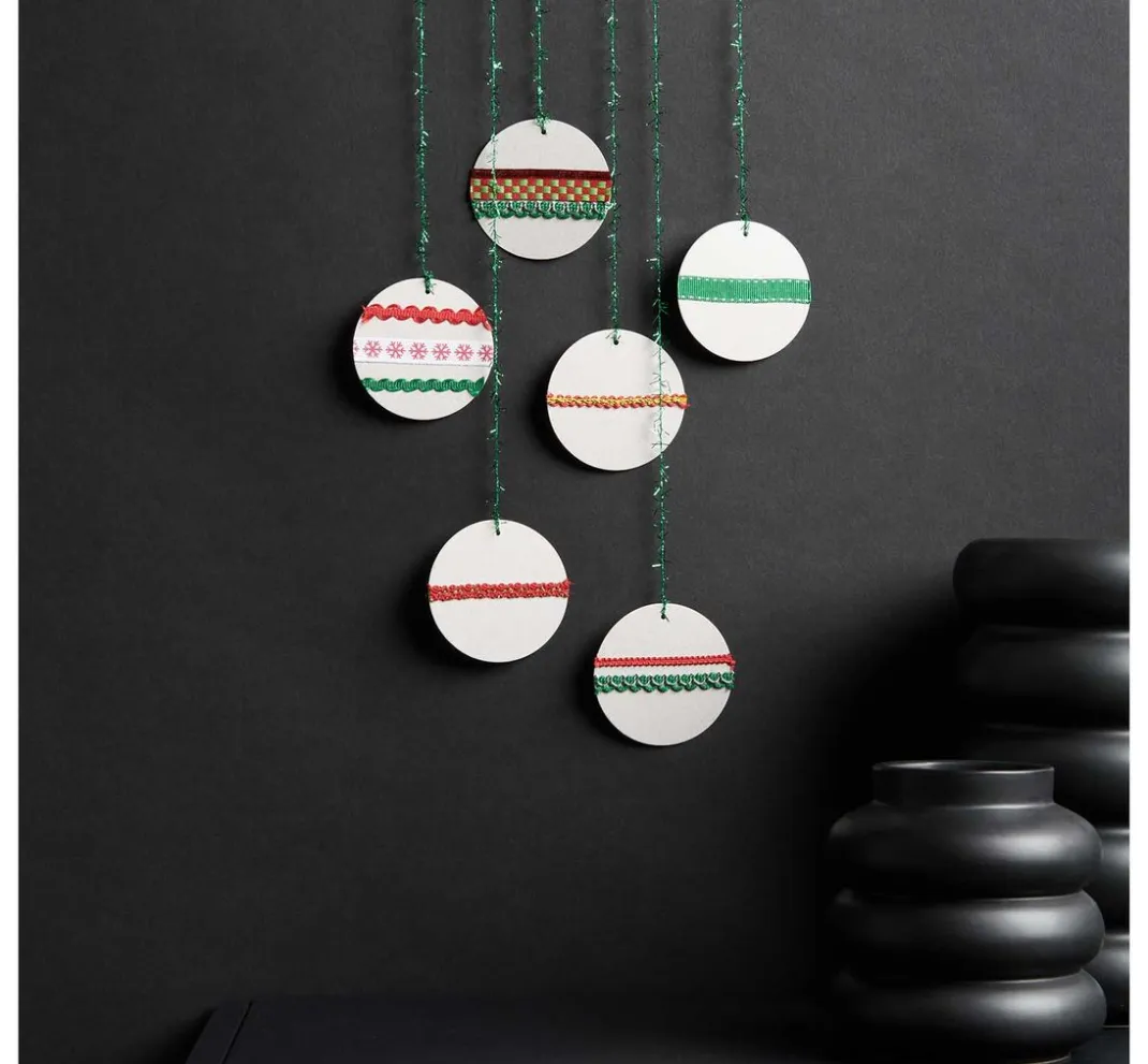 Rico Design Sets|Bänder>Bänder-Set "Lucky dip", Rot-Grün