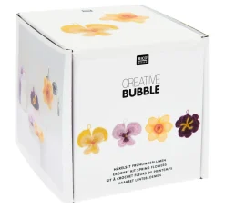 Rico Design Häkeln|Häkelset>Creative Bubble Häkelset "Frühlingsblumen"