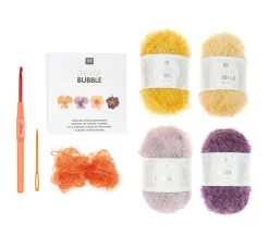 Rico Design Häkeln|Häkelset>Creative Bubble Häkelset "Frühlingsblumen"