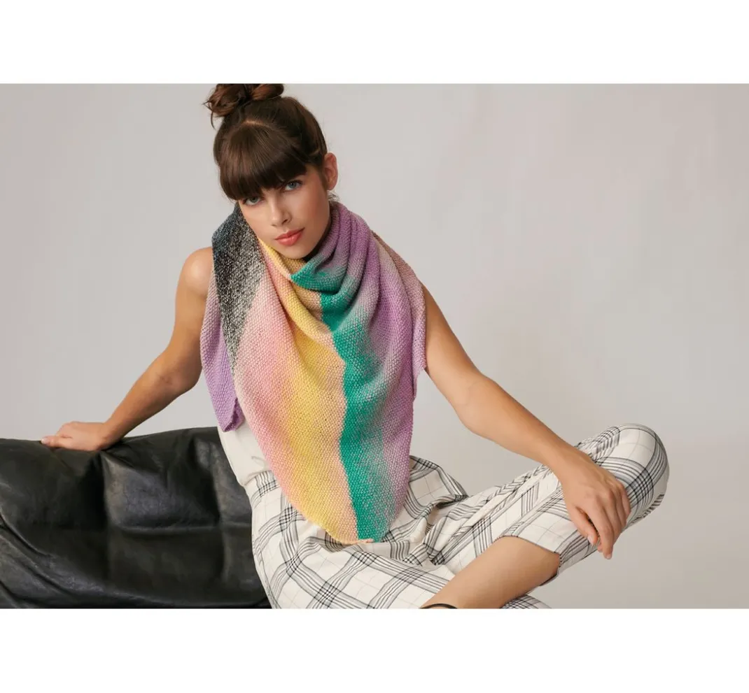 Rico Design Lace Garn|Strickwolle>Creative Cotton Dégradé Lucky 8