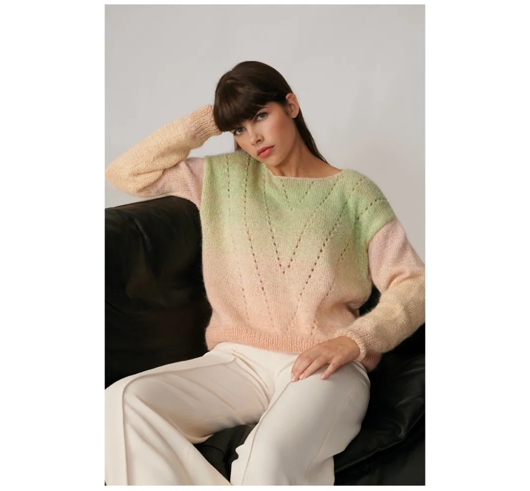 Rico Design Lace Garn|Strickwolle>Creative Cotton Dégradé Lucky 8