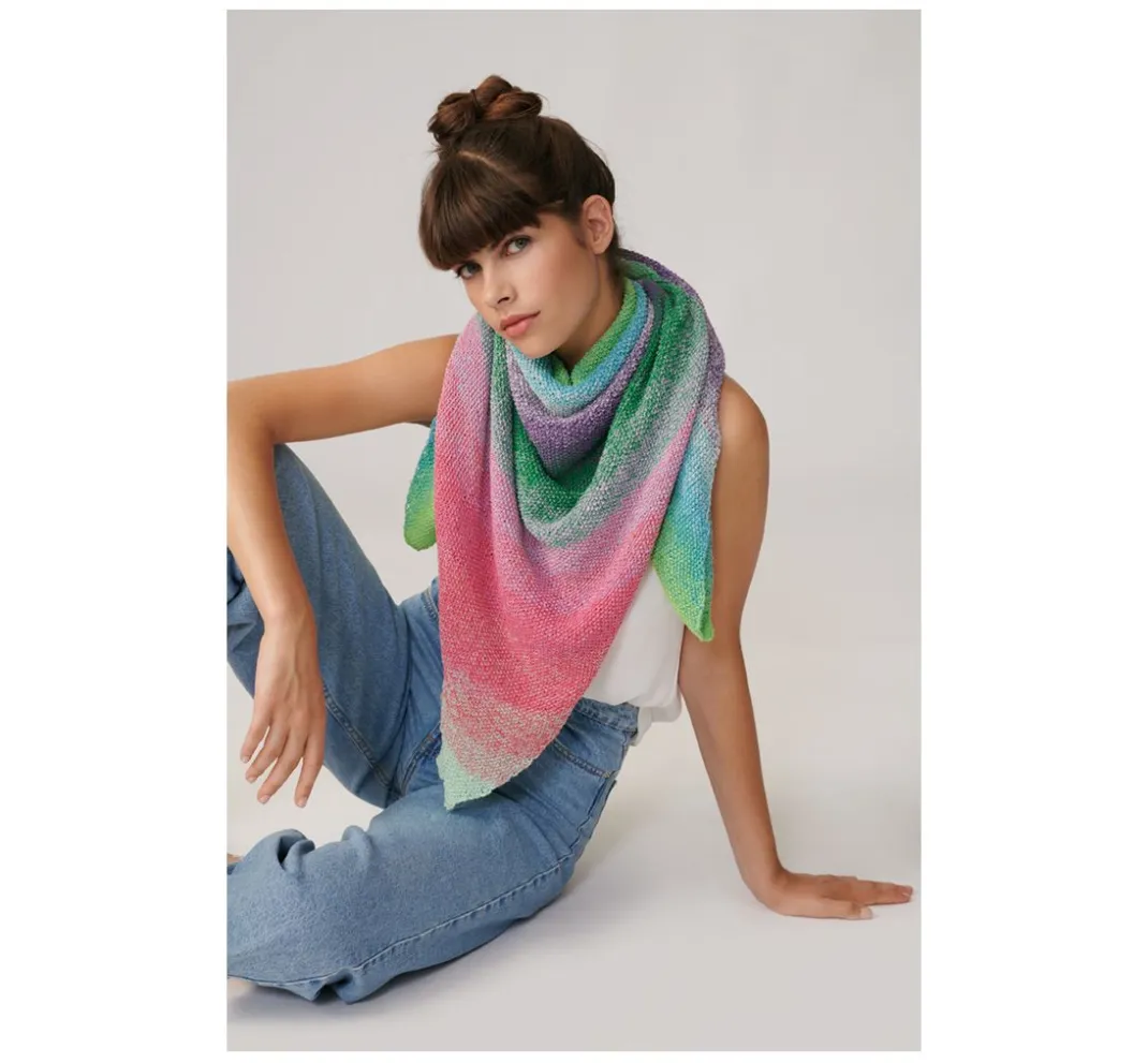 Rico Design Lace Garn|Strickwolle>Creative Cotton Dégradé Lucky 8