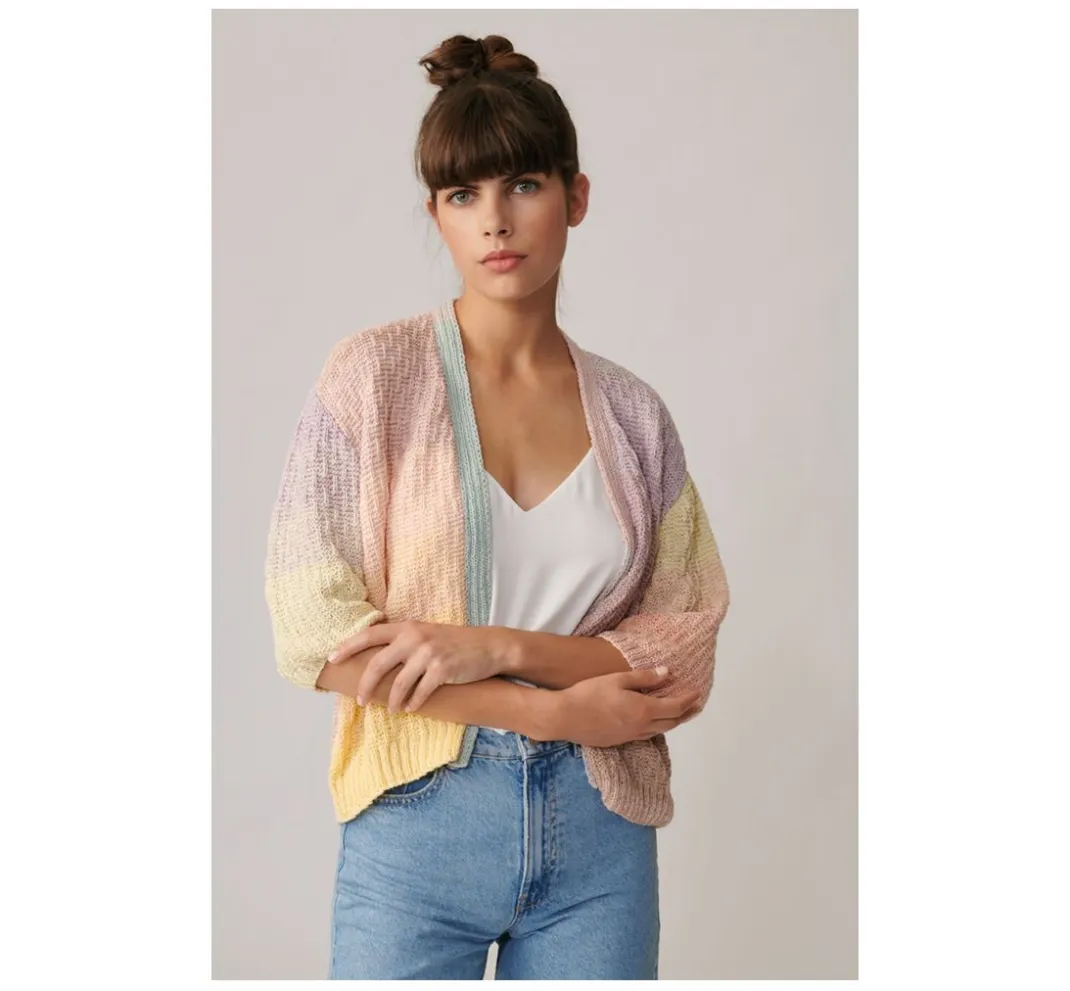 Rico Design Lace Garn|Strickwolle>Creative Cotton Dégradé Lucky 8
