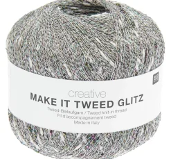 Rico Design Effektwolle|Beilaufgarn>Creative "Make It Tweed Glitz"