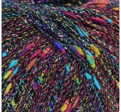 Rico Design Effektwolle|Beilaufgarn>Creative "Make It Rainbow Glitz"