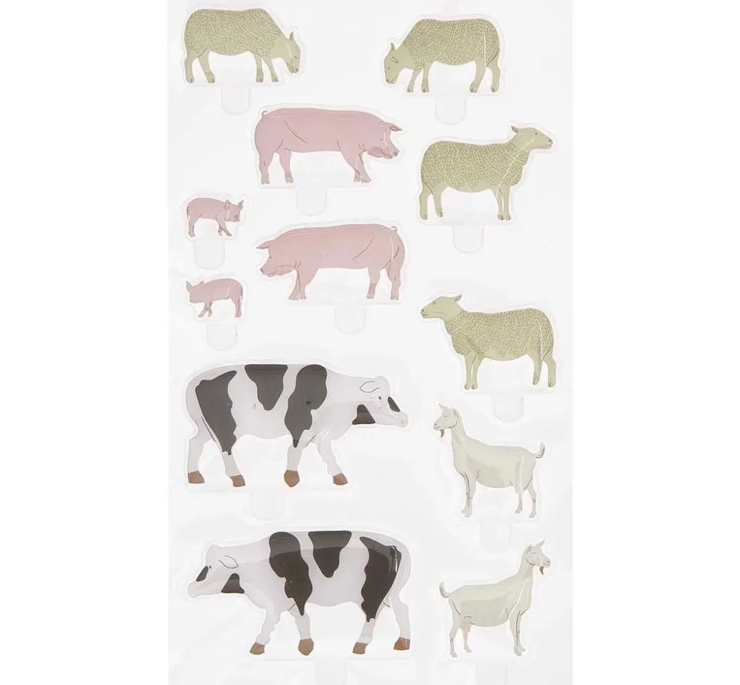Rico Design Scrapbooking|Kartengestaltung>Gel Sticker "FIGURICO"