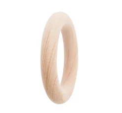 Rico Design Weiteres Nähzubehör|Kuschel- & Wärmetiere>Holzring für Rassel, Natur