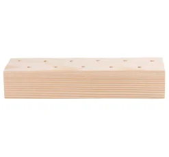 Rico Design Zubehör|Brandmalerei>Holzständer für Trockenblumen, 21 x 4 x 5 cm