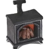 Rico Design Miniaturen>Miniatur "Kamin mit Licht"