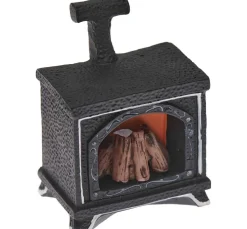 Rico Design Miniaturen>Miniatur "Kamin mit Licht"