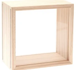 Rico Design Holz, Mdf & Pappmaché>Objektkasten mit 2 Acrylscheiben