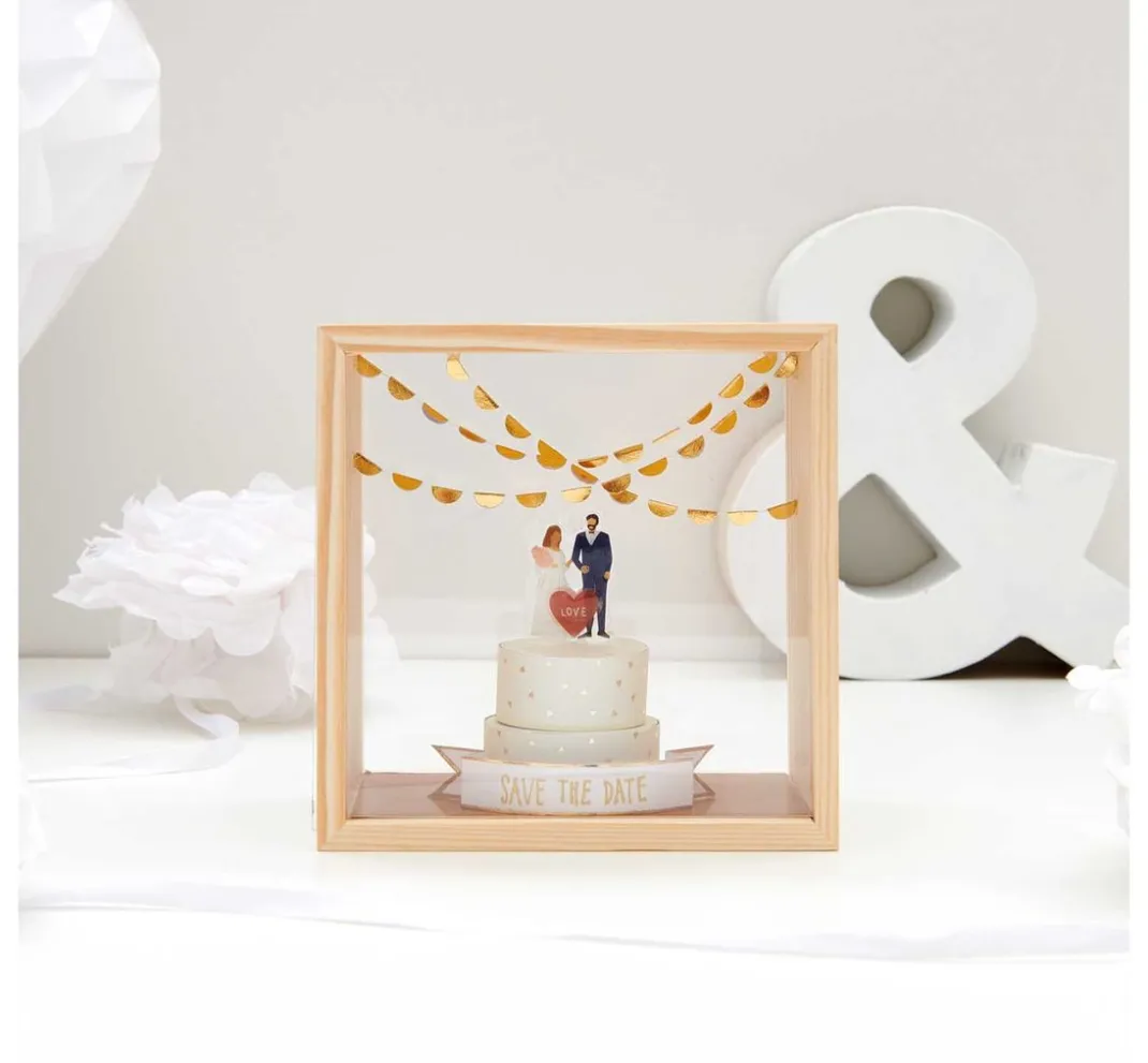 Rico Design Holz, Mdf & Pappmaché>Objektkasten mit 2 Acrylscheiben