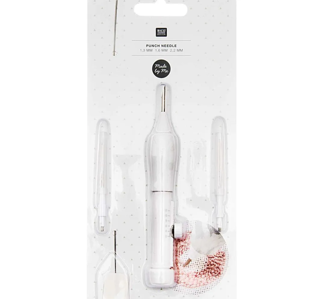Rico Design Sticknadeln|Sticken>Punch Needle, 13 cm