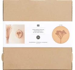 Rico Design Stickset|Sticken>Punch Needle Packung "Schleierkraut"