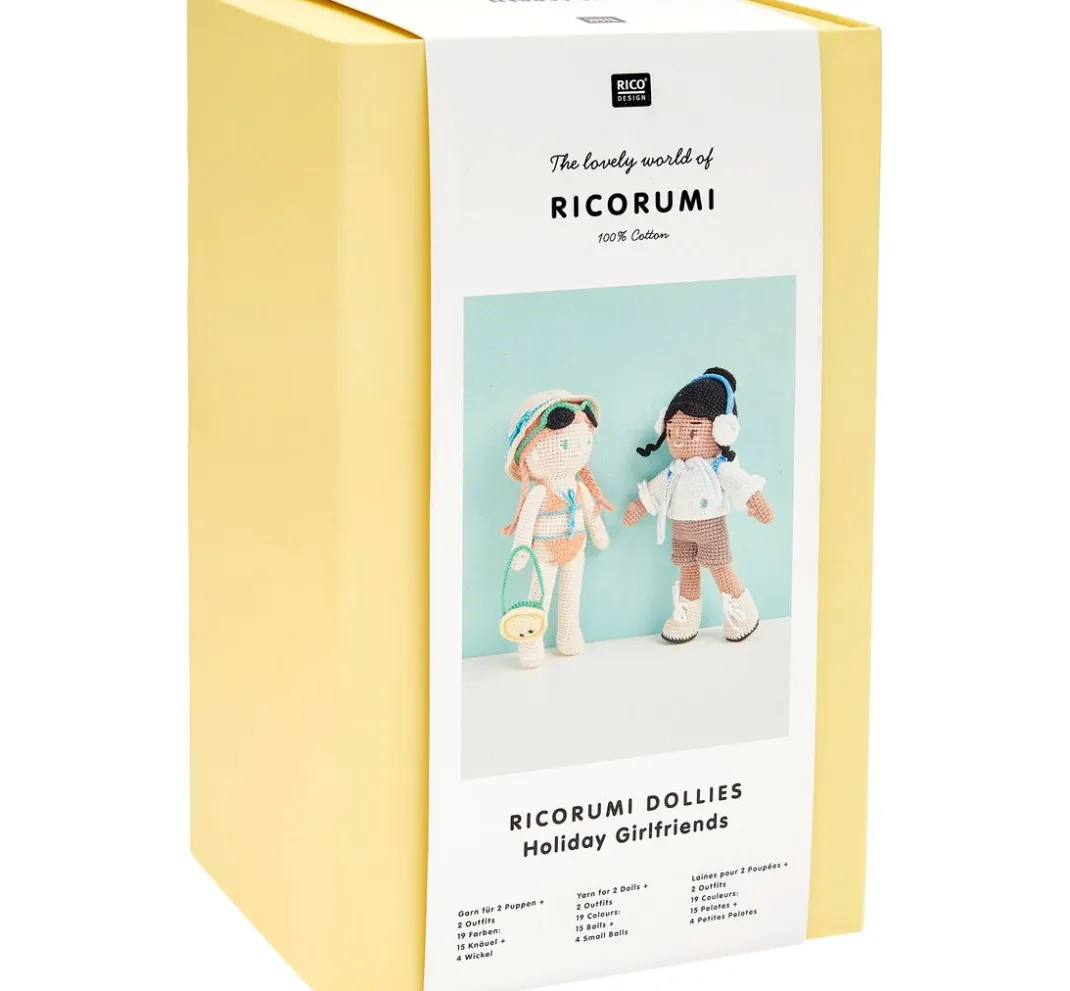 Rico Design Häkeln|Häkelset>Ricorumi Dollies "Holiday Girlfriends"