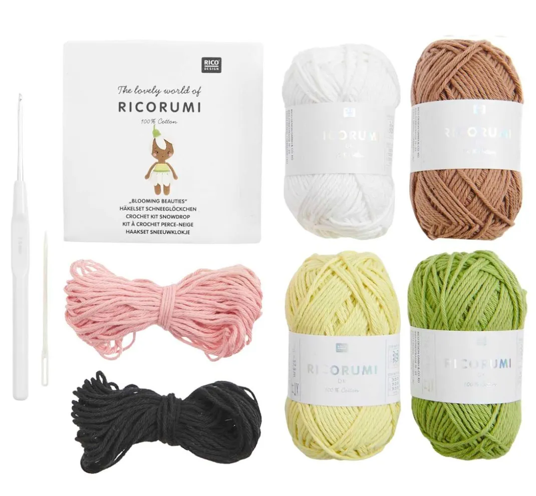 Rico Design Häkeln>Ricorumi Häkelset "Blooming Beauties"