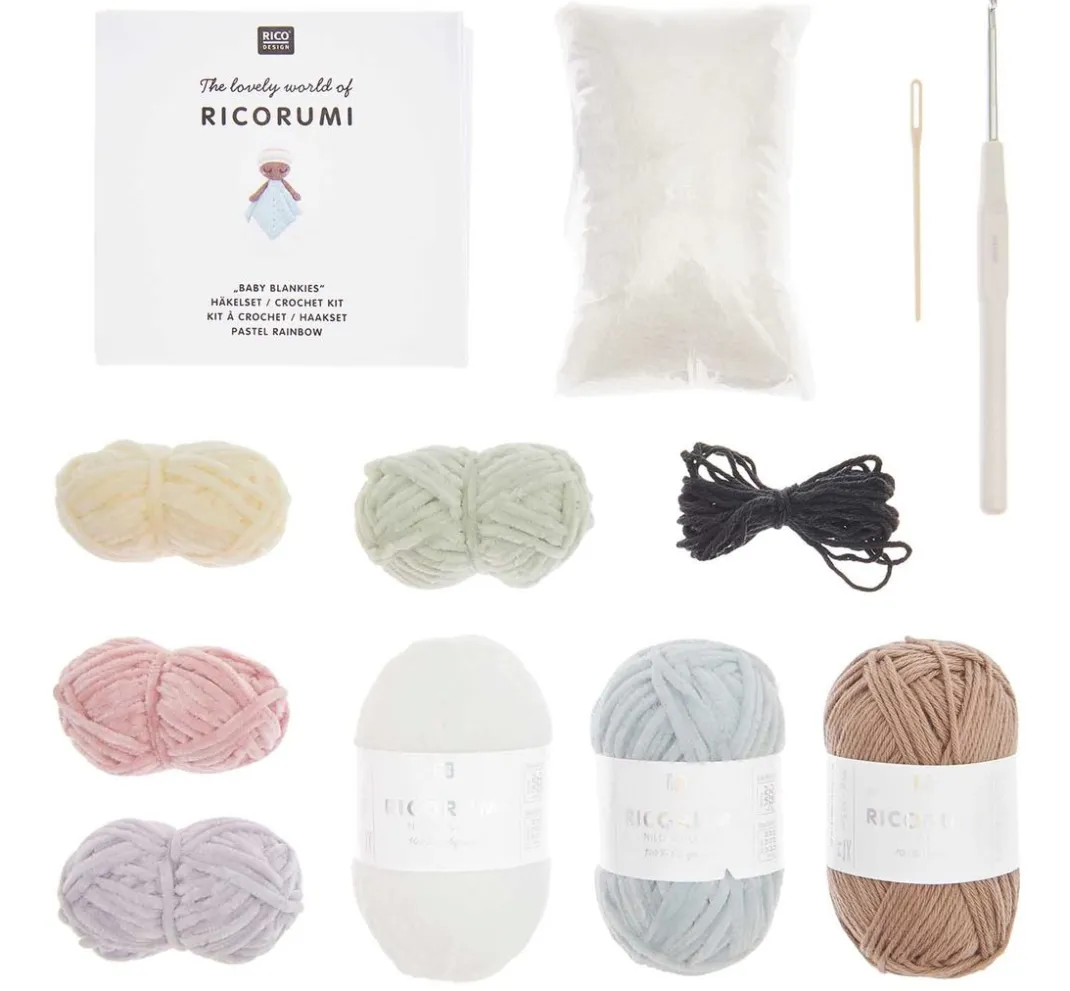 Rico Design Häkelset|Häkeln>Ricorumi Häkelset "Baby Blankies"