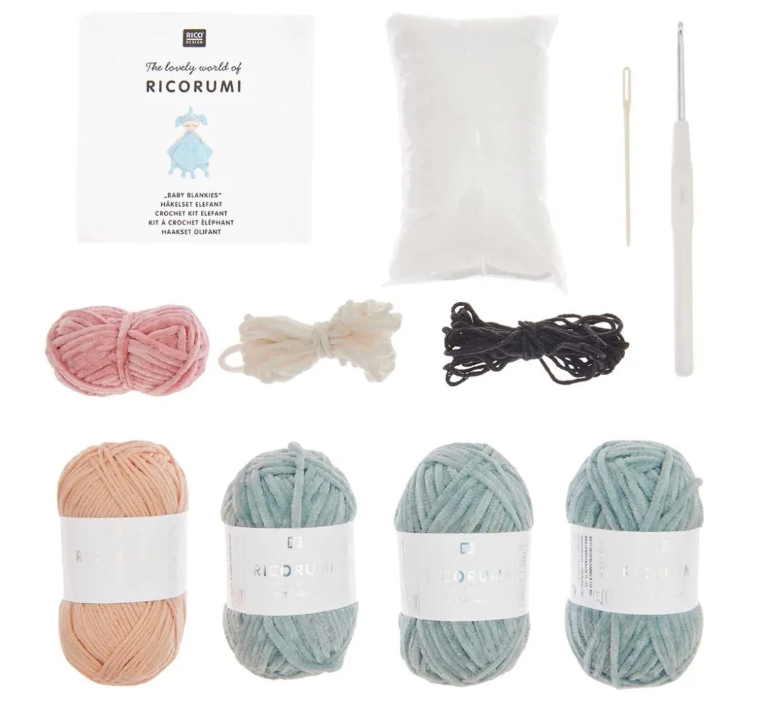 Rico Design Häkelset|Häkeln>Ricorumi Häkelset "Baby Blankies"