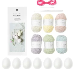 Rico Design Häkeln|Häkelset>Ricorumi Häkelset "Ostereier Nilli Nilli"