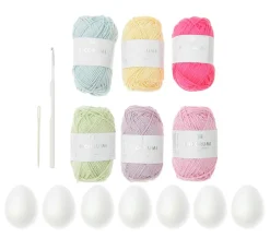 Rico Design Häkeln|Häkelset>Ricorumi Häkelset "Ostereier Pastel"