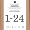 Rico Design Sticken|Stickset>Stick & Stitch Packung "Adventszahlen"