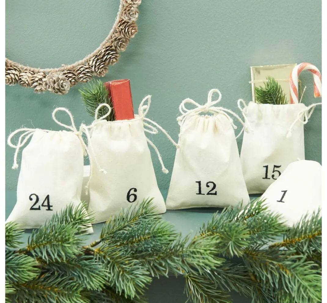 Rico Design Sticken|Stickset>Stick & Stitch Packung "Adventszahlen"