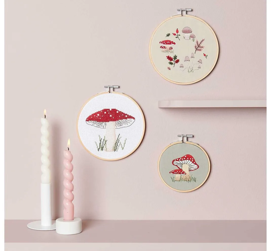 Rico Design Stickset|Sticken>Stickset "Shroom"