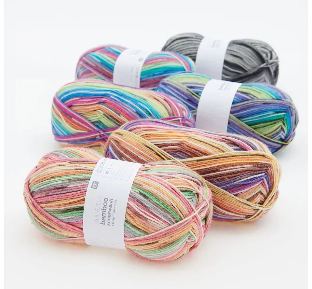 Rico Design Schurwolle|Stricken>Superba Bamboo