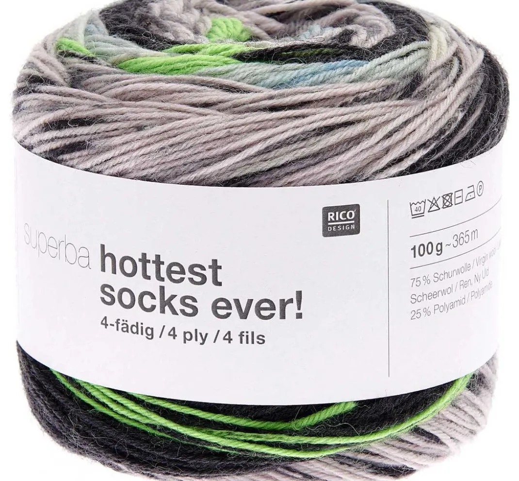 Rico Design Sockenwolle|Stricken>Superba Hottest Socks Ever!