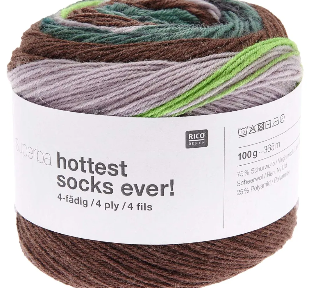 Rico Design Sockenwolle|Stricken>Superba Hottest Socks Ever!