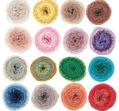 Rico Design Effektwolle|Babywolle>Rico Ricorumi Set "16er Spin Spin"