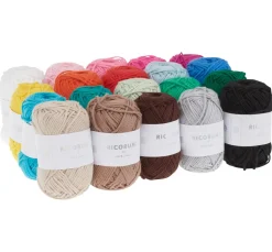 Rico Design Babywolle|Häkelset>Rico Ricorumi-Set "20 Farben"