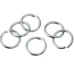 PRACHT Ringel>Ringel, 925er Sterling-Silber, 6 Stück