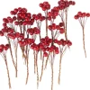 Othmar Decorations Gräser & Beeren>Rote Beeren Picks, glänzend