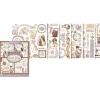 Stamperia Scrapbooking|Kartengestaltung>Rub On Sortiment "Quiet Days"