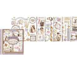 Stamperia Scrapbooking|Kartengestaltung>Rub On Sortiment "Quiet Days"