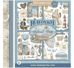 Stamperia Scrapbooking|Kartengestaltung>Rub On Sortiment "Silent Sea"
