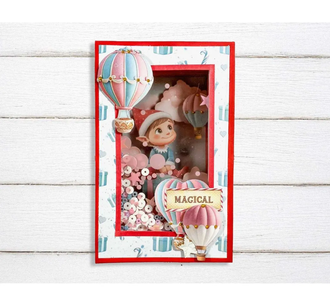 Stamperia Sticker & Klebebänder|Scrapbooking>Rub On Transferfolie "Candy Christmas"